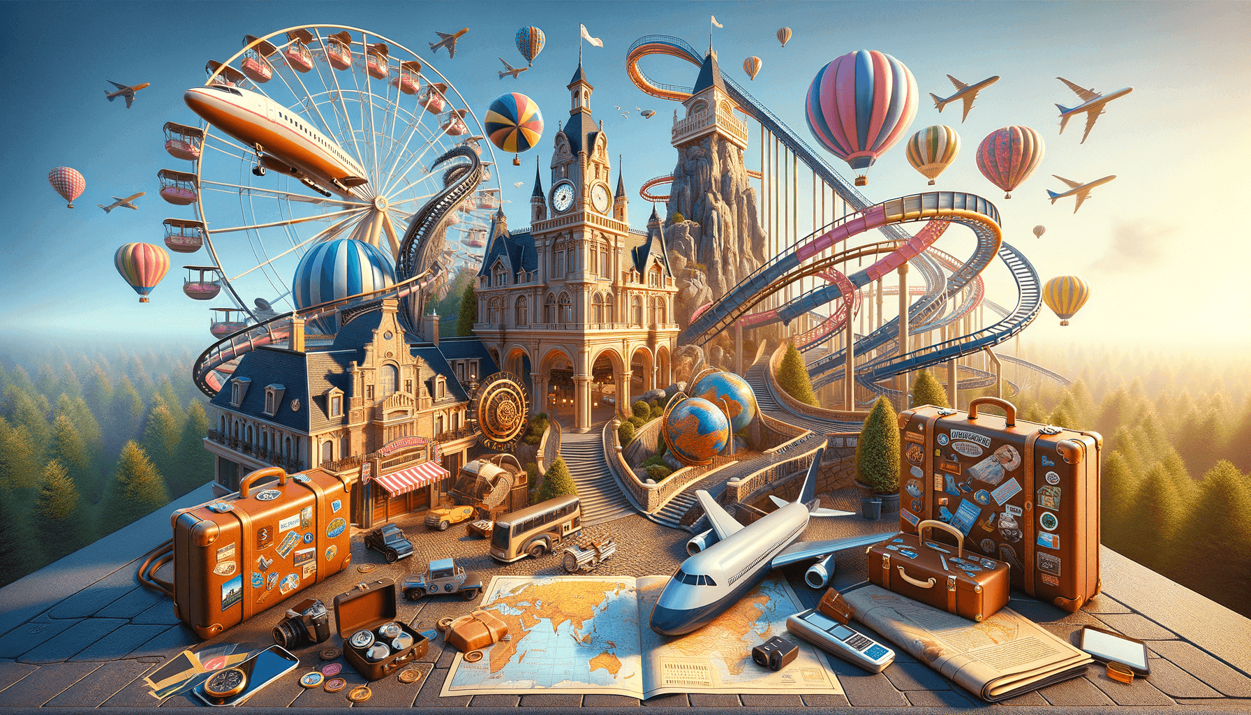 Explorando los mejores parques temáticos de Europa